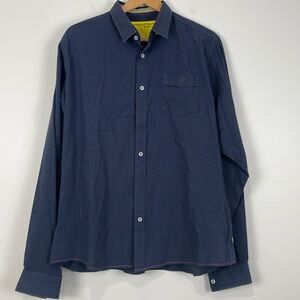 Descendant of Thieves Limited Edition Button Shirt 2XL Blue Plaid 1 of 295 Made